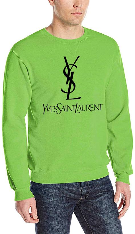 yves saint laurent licht geel t shirt|Saint Laurent sweatshirt.